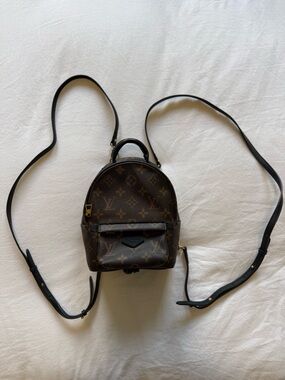 Designer Monogram Mini Backpack